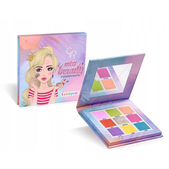 Golden Rose Miss Beauty Eyeshadow Palette Far Paleti Colorpop