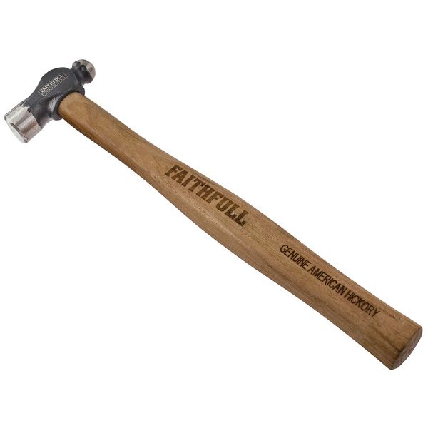 Faithfull FAIBPH4 Ball Pein Hammer, Black, Brown, 4Oz