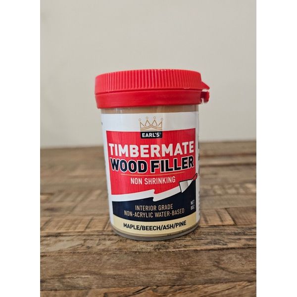 Timbermate Maple/Beech/Pine Hardwood Wood Filler 8oz Jar