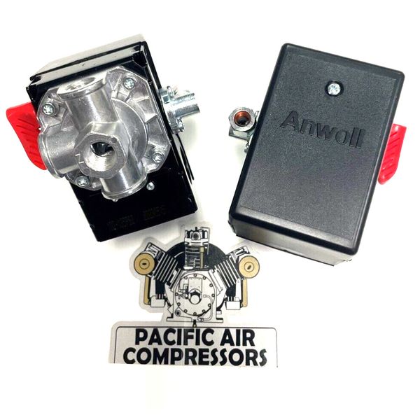 D27227 PRESSURE SWITCH 4-PORT UNLOADER 100/135 psi 26 Amp