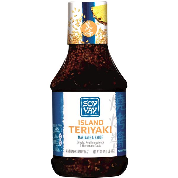 Soy Vay, Island Teriyaki Marinade & Sauce, 20 Oz