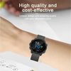 [2Pack] Case for Garmin Forerunner 245/245 music，[Without Screen Protector]Protector Protective Case Cover TPU Bumper Slim Shell ，Black+Transparent