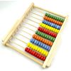 MAGIKON Wooden Counting Number Frame, 10 Rows Abacus for Learning Math (8-Inch)