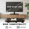 Universal Tabletop TV Stand Base with Mount for 27-60 inch Flat Screen TVs