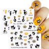 KESYOO 16 Pcs Nail Stickers, 3D Cat Transfer Stickers, Nail Deco Parts, Nail Art Stickers, Nail Decoration Tool, DIY Nail Decoration, Women, Girls, Kids