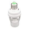 Sugarello Motion Sensor Light, Replacement Socket, Bulb Socket, Motion Sensor Switch, Sensor Light, Infrared Sensor, Auto Detection, Light and Dark Sensor, Auto On/Off, No Construction Required, E27