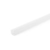 Abdeck & Einfaßprofil TRANSPARENT I-Typ Nut 5, Länge 0.5 Meter