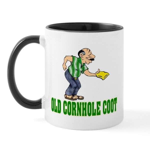 CafePress Old Cornhole Coot Mug 11 oz (325 ml) Ceramic Coffee Mug