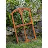 Nostalgia stable windows 34x47cm window hinged window frame cast iron rusty antique style