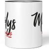 JUNIWORDS Tasse, Maélys, die Wundervolle, Schwarz (5264036)