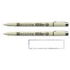 PIGMA MICRON Sakura 02 Black 2 Pack and 1 Card