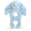 Bashful Blue Bunny Jellycat Rattle