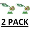 2 PACK - Libman   Kitchen Brush 2 in. W Rubber Scrub Curved Brush