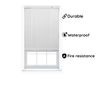 PVC Venetian Blinds 90 cm (larghezza) x 210 cm (lunghezza) bianco