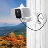 VIEWZONE Junction Box Universal for Dome Camera, Bullet Camera and Solar Panel Installation, Wall Ceiling Mount Junction Mounting Box Hidden Cable, Indoor Outdoor Use, Plastic