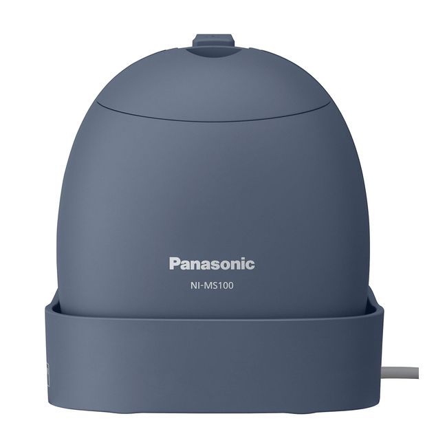 Panasonic NI-MS100-A Clothing Steamer, Mobile, Lightweight, Compact Model, Grayish Blue