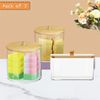 3 Pack Large Laundry Pods Container & Dryer Sheet Holder Set, Plastic Laundry