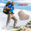 CRS Cross Achilles Heel Sleeve - Premium Padded Compression Gel Sleeve/Sock for Cushion & Protection of Haglunds Bump, Achilles Tendonitis, and Bursitis (One size fits most)