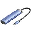 VENTION 0.15M Blue USB Type A Type C Docking Station