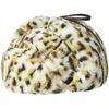 Kangol Unisex Leopard Trapper Baskenmütze, Schneeleopard, 60