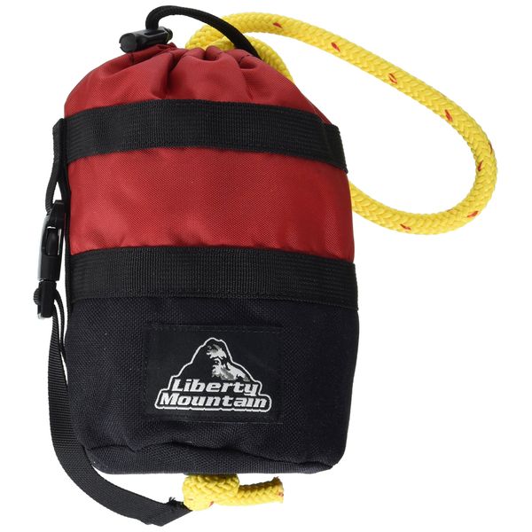 Liberty Mountain Kayaker's Throw Bag (50-Feet), Black