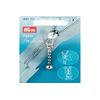 Prym Fashion Ball Chain Zipper Puller Silver col