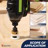 ColumPRO 4PCS Countersink Bits Set, Countersink Drill Bit Set for Wood with 4 Different Sizes Replaceable Drill Bits