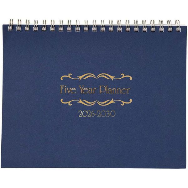 Ritadeshop 5 Year Calendar Planner Blue