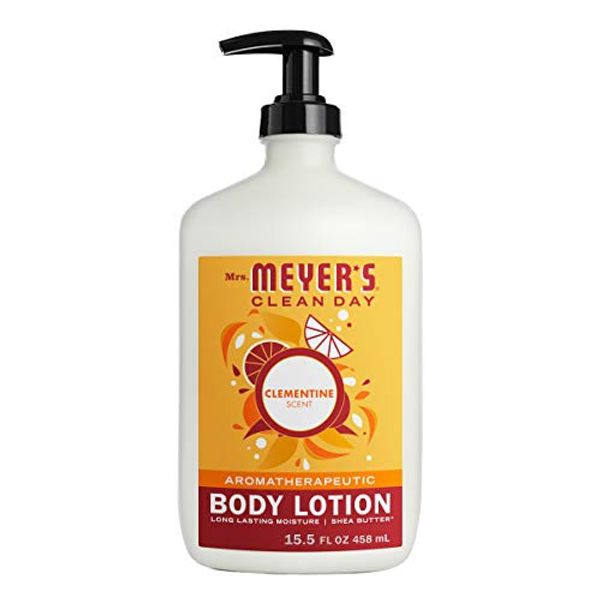 MRS. MEYER'S CLEAN DAY Body Lotion for Dry Skin, Moisturizer Made with Essential Oils, Clementine (15.5 Ounce (Pack of 1))