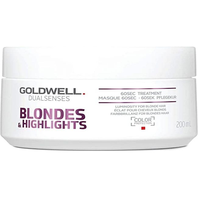 Goldwell Dualsenses Blondes & Highlights Anti-Yellow 60sec Treatment 6.8oz, 200mL