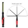 Rechargeable COB LED Slim Work Light Lamp Flashlight Inspect Folding Torch