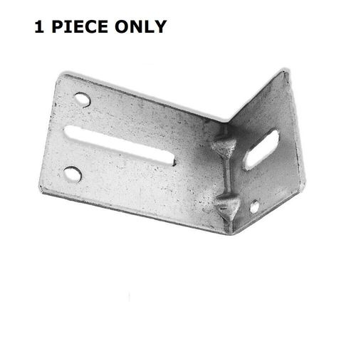 Garage Doors JB-13 Track Jamb Bracket #13 Size 1 7/8" x 5 1/4" Vertical Track