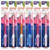 DENTALPRO Toothbrush, Compact, Soft (Assorted Colors) x 6 Packs