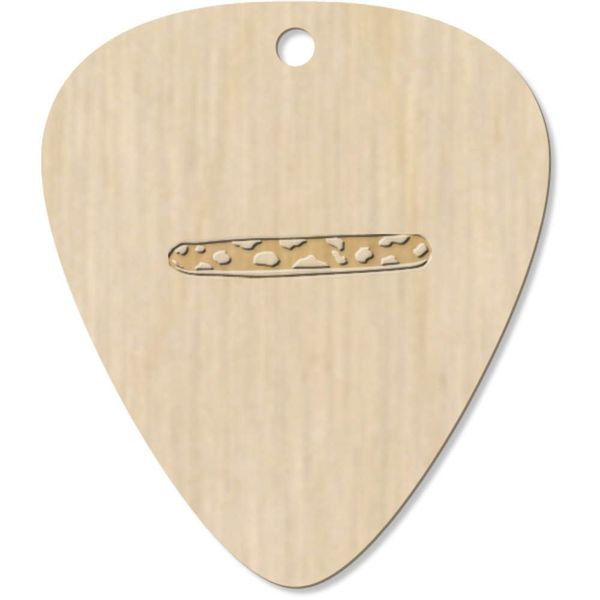 7 x 'Nail File' Guitar Picks/Pendants (GP00007927)