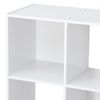 9 Cube Storage Organizer Wooden Bookcase Bookshelf W/Removable Back Panels White