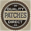 California Republic   Rubber Tactical VELCR0 Patch   SWAT BLACK OPS RED