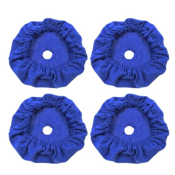 Oyrcvweuy 4 Pack Reusable Soft CPAP Mask Liners Full Face Covers Respirator Accessories Washable & Easy to Clean cotton cover, Blue