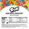 5 Pound Trolli Sour Brite Crawlers Gummy Worms Assorted Candy Bag