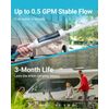 AQUA CRESTR RV Inline Water Filter with Hose Protector,KDF Filter for RVs, NSF