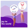 joy Womens Razor Blade Refills, 8 Count, Purple, Lubrastrip to Help Avoid Skin Irritation