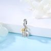 sam panda 925 Sterling Silver Charm Bead For European Bracelets