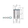 Bosch N2850 - Diesel Filter Car