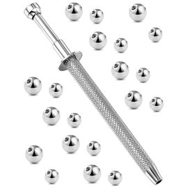 Push in Metal Bead Grabber Piercing Jewelry Tool Screw Holder Pick