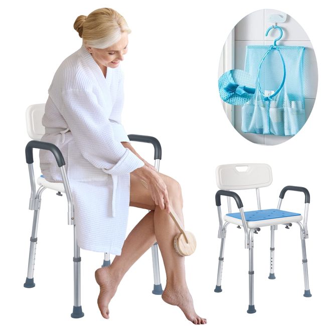 Bathtub Shower Bench Seat Cushion Air-Permeable For Elderly Seniors