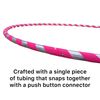 SpinMajik Kids Hula Hoop (UV Pink, Large (36"))