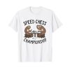 Chess Championship - Funny Sloth Speed Chess T-Shirt