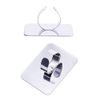 EXCEART 2pcs Nail Art Ring Palette Mini Manicure Palette Metal Nail Mixing Ring Gel Polish Mixing Tray Paint Palette Finger Rings Adjustable Mixing Rings Tray