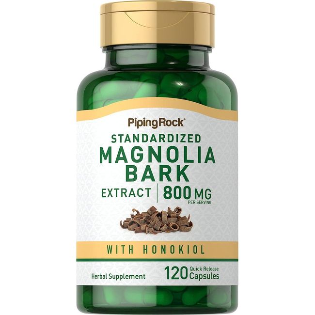 Magnolia Bark Extract 800 Mg Honokiol Stress Support Emotional Boost, 120 Caps