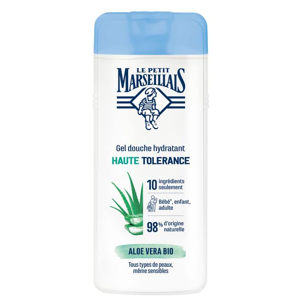 Le Petit Marseillais High Tolerance Moisturizing Shower Gel Organic Aloe Vera 400ml