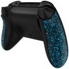 eXtremeRate Controller Grip Cover for Xbox Series X|S, Textured Blue Non-Slip Back Panels, Replacement Side Rails Shell for Xbox Core Wireless Controller [Controller Excluded]